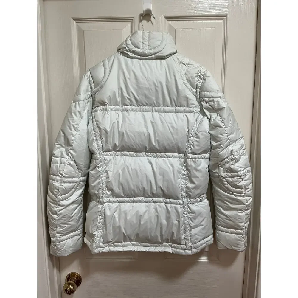 JSX Jet Set White Jacket Down Feathers Womens Ski Luxury Made in Italy Medium - Picture 2 of 9